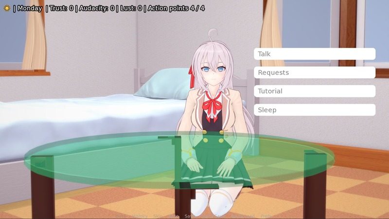 与阿尔雅一起生活 Living With Alya 版 剧情互动 场景图 8
